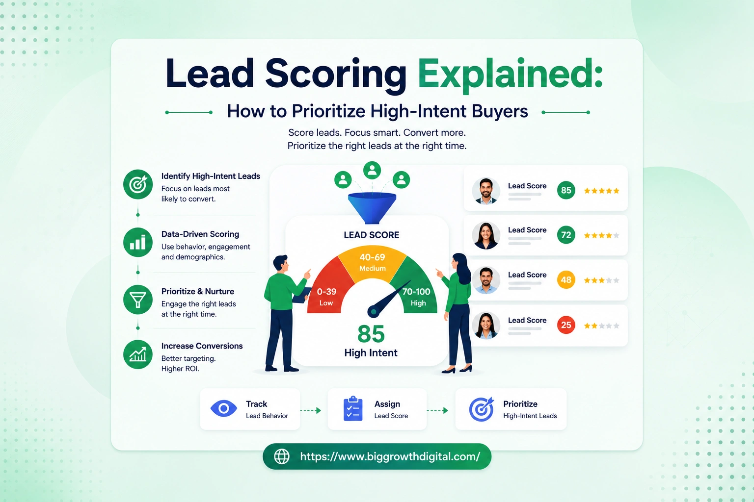 Lead Scoring Explained | How to Prioritize High-Intent Buyers
